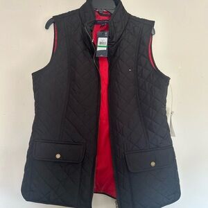 Tommy Hilfiger Women's Black Quilted Vest